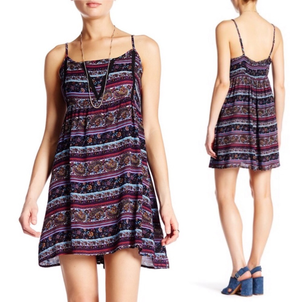 NWT Urban Outfitters Angie Paisley Dress